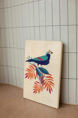Exotic Birds III Print