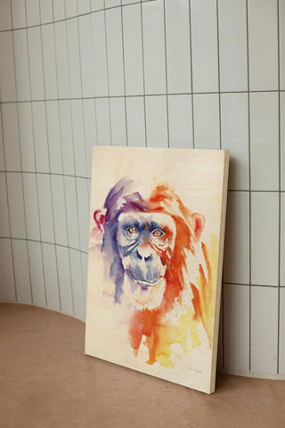 Chimpanzee II Print