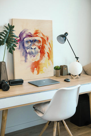 Chimpanzee II Print
