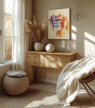 Chimpanzee II Print