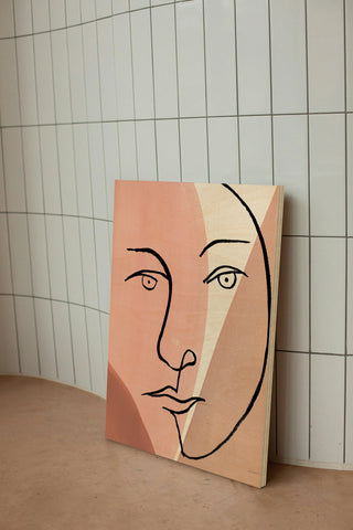 Ink Women IV Colorblock Print