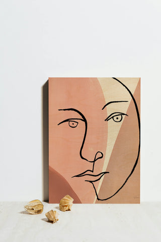Ink Women IV Colorblock Print