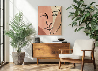 Ink Women IV Colorblock Print