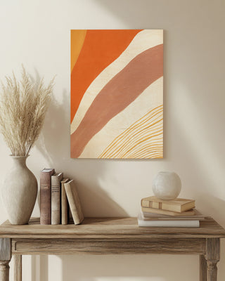 Retro Abstract IV Bright Print