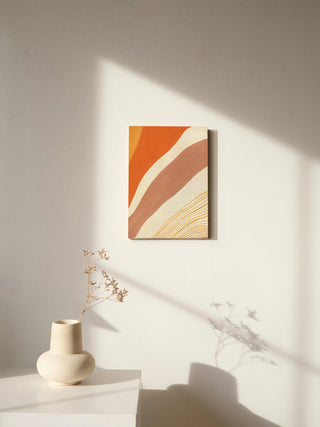 Retro Abstract IV Bright Print