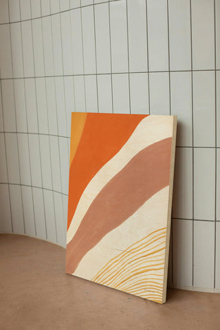 Retro Abstract IV Bright Print
