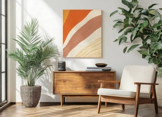 Retro Abstract IV Bright Print