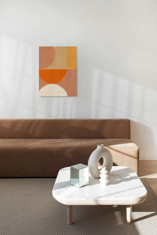 Retro Abstract V Bright Print