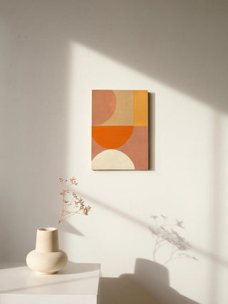 Retro Abstract V Bright Print