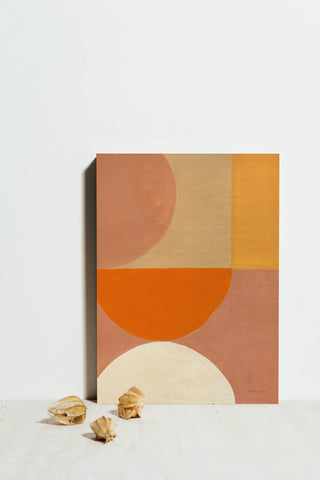 Retro Abstract V Bright Print