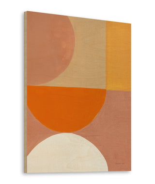Retro Abstract V Bright Print