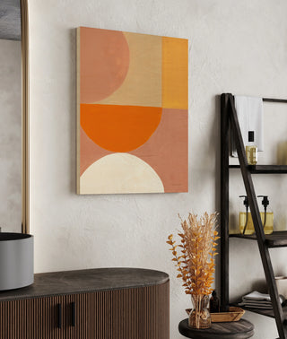 Retro Abstract V Bright Print