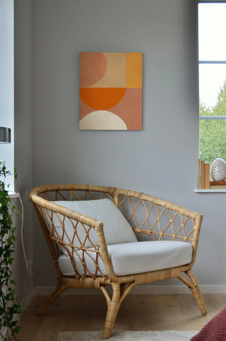 Retro Abstract V Bright Print