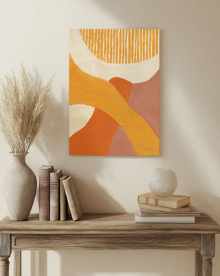 Retro Abstract VI Bright Print