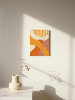 Retro Abstract VI Bright Print