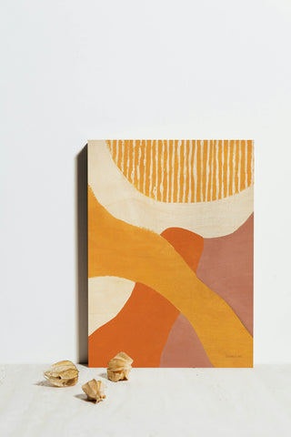 Retro Abstract VI Bright Print