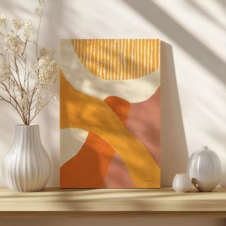 Retro Abstract VI Bright Print