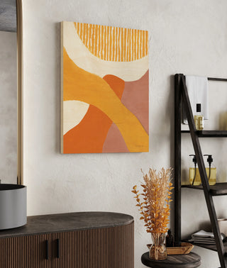 Retro Abstract VI Bright Print