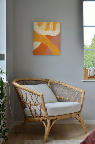 Retro Abstract VI Bright Print