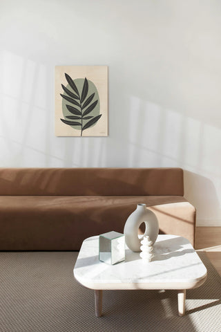 Mid Century Modern I Blue Crop Print