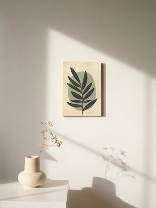 Mid Century Modern I Blue Crop Print