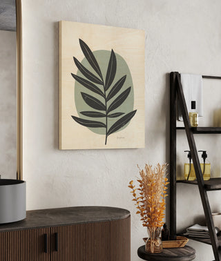 Mid Century Modern I Blue Crop Print