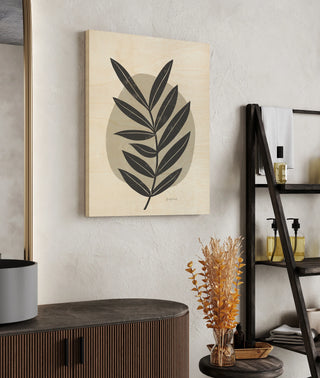 Mid Century Modern II Gray Crop Print