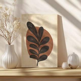 Mid Century Modern III Terracotta Crop Print