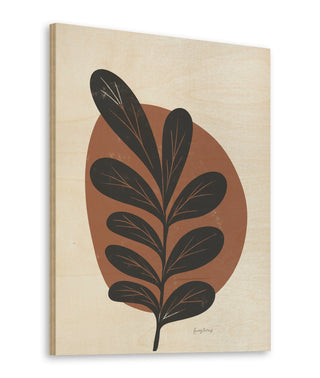 Mid Century Modern III Terracotta Crop Print