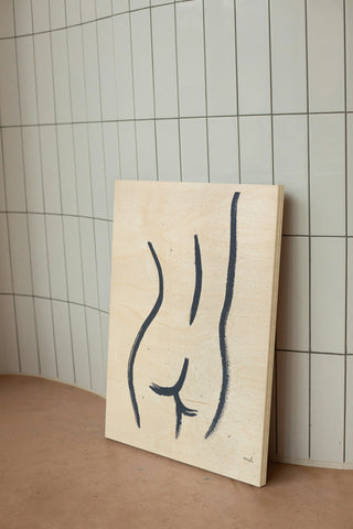 Line Figures V Print