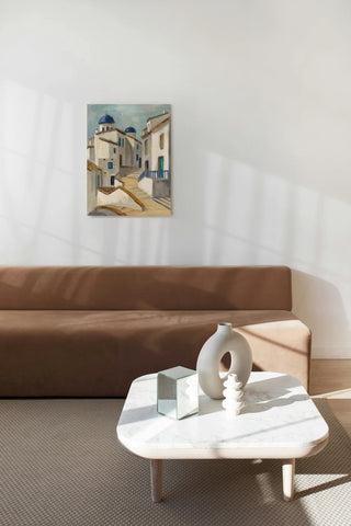 Santorini View II Print