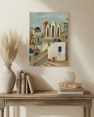 Santorini View III Print
