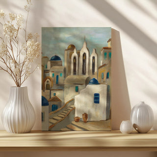 Santorini View III Print