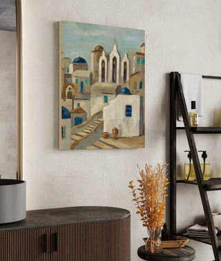 Santorini View III Print