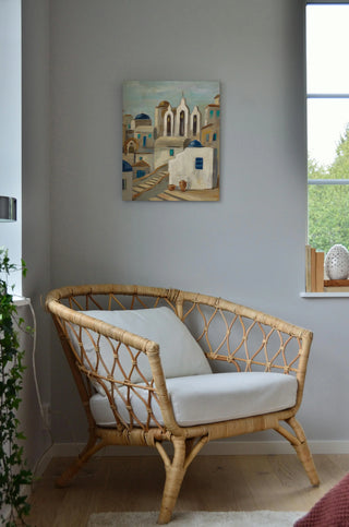 Santorini View III Print