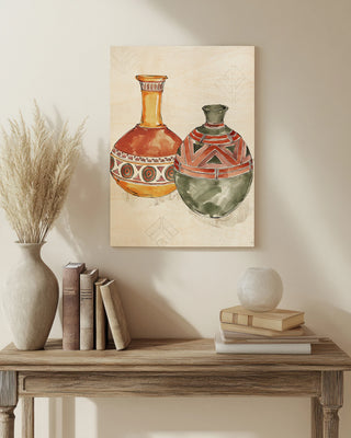African Flair II Print