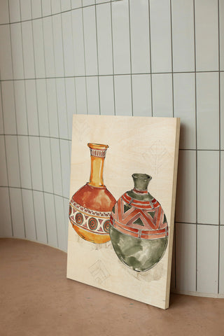 African Flair II Print