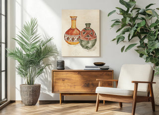 African Flair II Print
