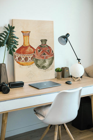 African Flair II Print