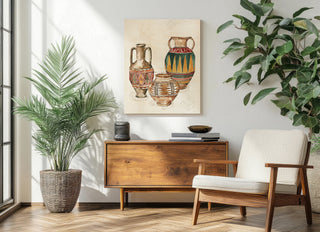 African Flair III Print