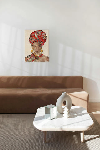 African Flair IV Print