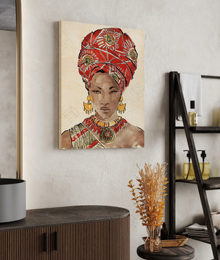 African Flair IV Print