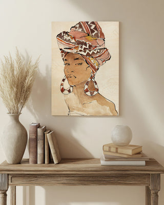 African Flair VI Print