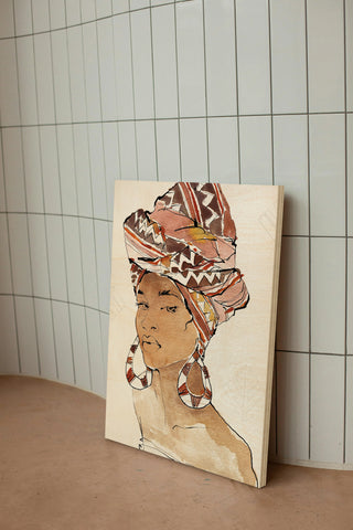 African Flair VI Print
