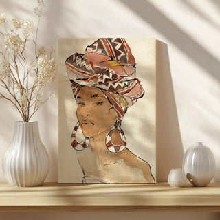 African Flair VI Print