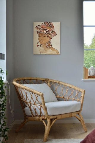 African Flair VI Print
