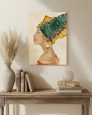African Flair VII Print