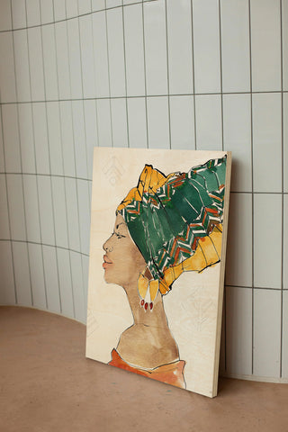 African Flair VII Print