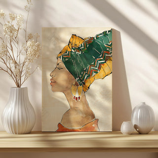 African Flair VII Print