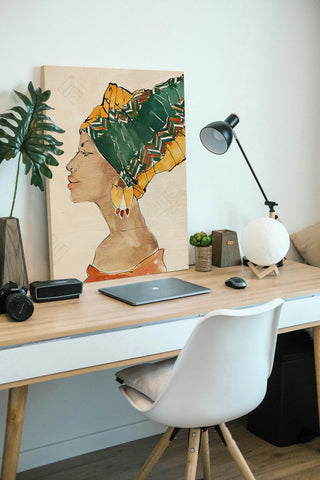 African Flair VII Print